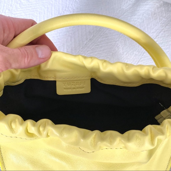 Yuzefi Mini Bom Bag in Lemon NWOT - Picture 14 of 16